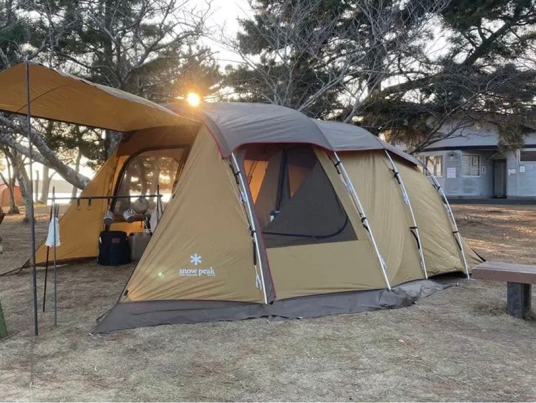 【直接引取り可】エントリー2ルーム エルフィールド レンタル】【2泊3日】snow peak エントリー2ルームエルフィールド