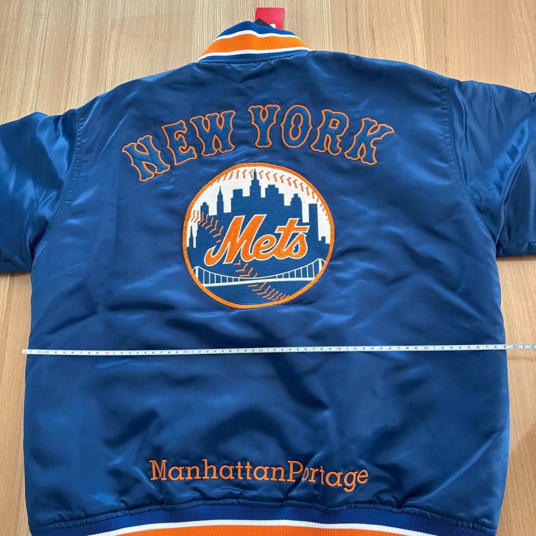 L マンハッタンポーテージ スタジアムジャンパー MLB コラボ メッツ