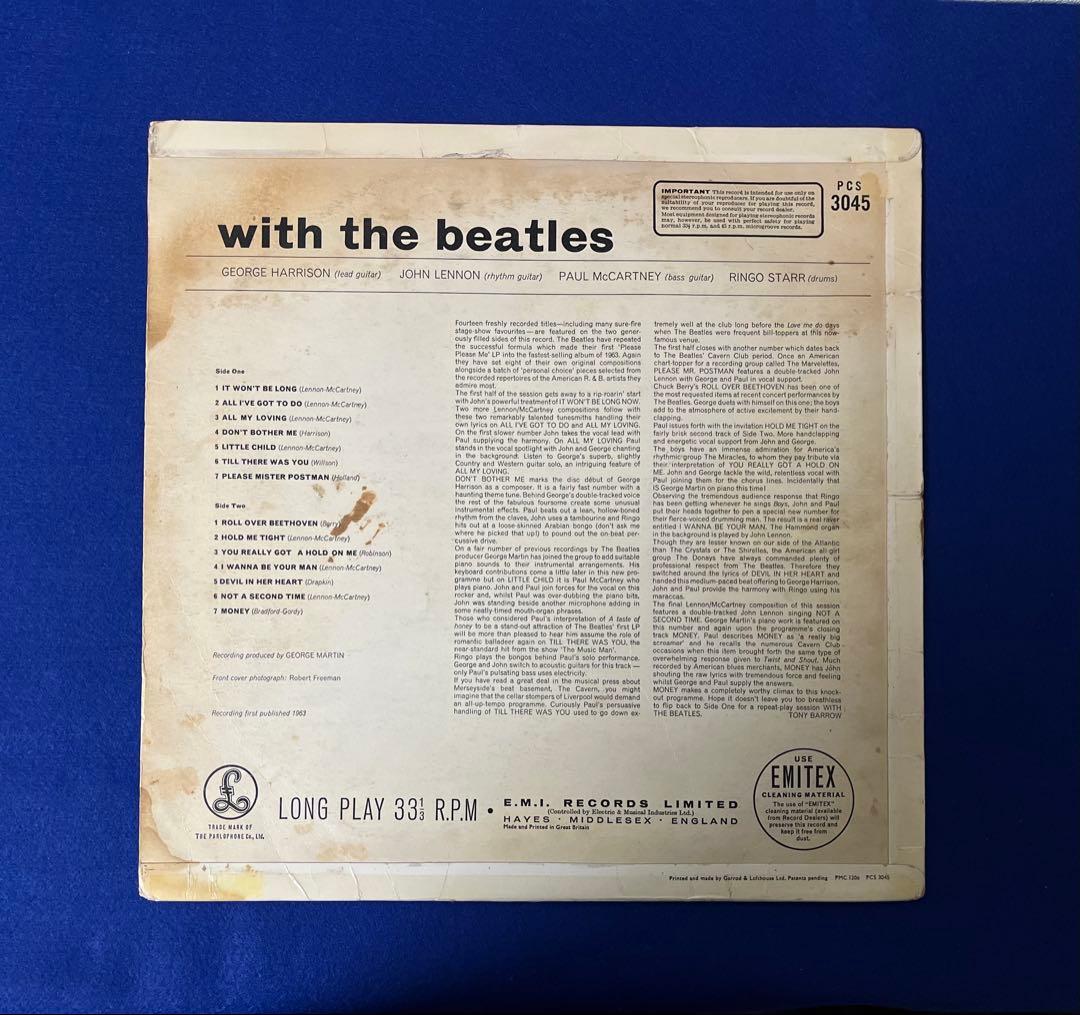 UKOrg ビートルズ With The Beatles 稀少ステレオ初版 - メルカリ