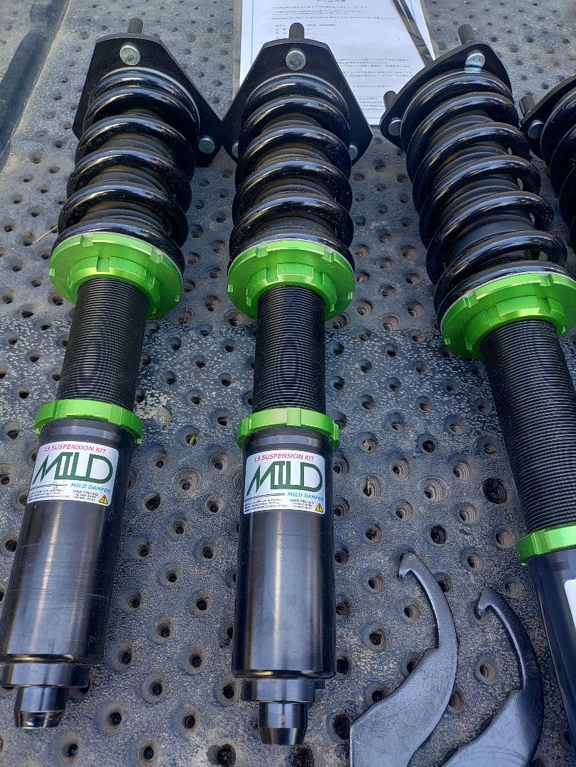 クラウン4WD車高調 中古美品180系 ゼロクラ マークX GRS181 長野市