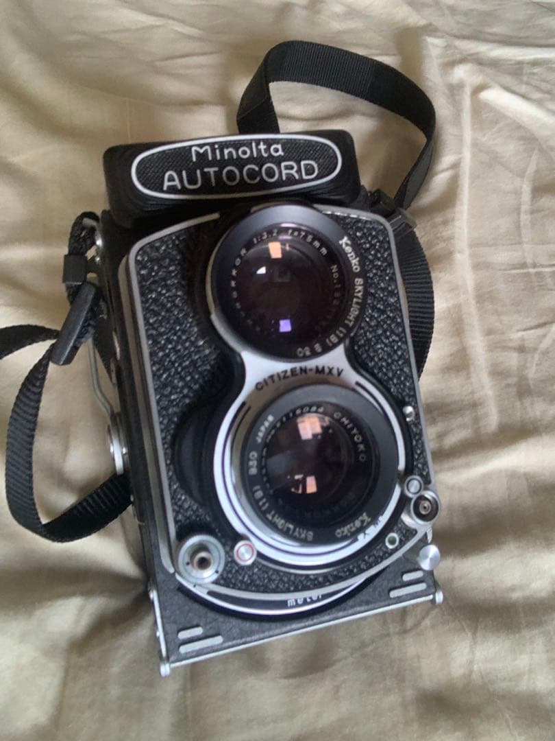 Minolta AUTOCORD 初期型　二眼レフカメラ Minolta AUTOCORD 【二眼レフカメラの最高峰！】 – ナツソマレフォトグラフ