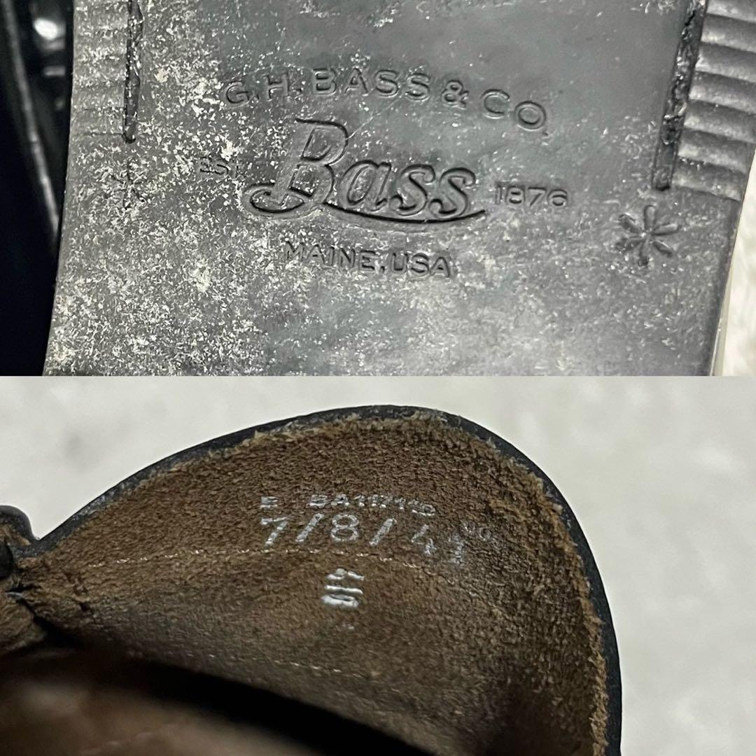 G.H.BASS Weejuns ローファー 黒 USA 7