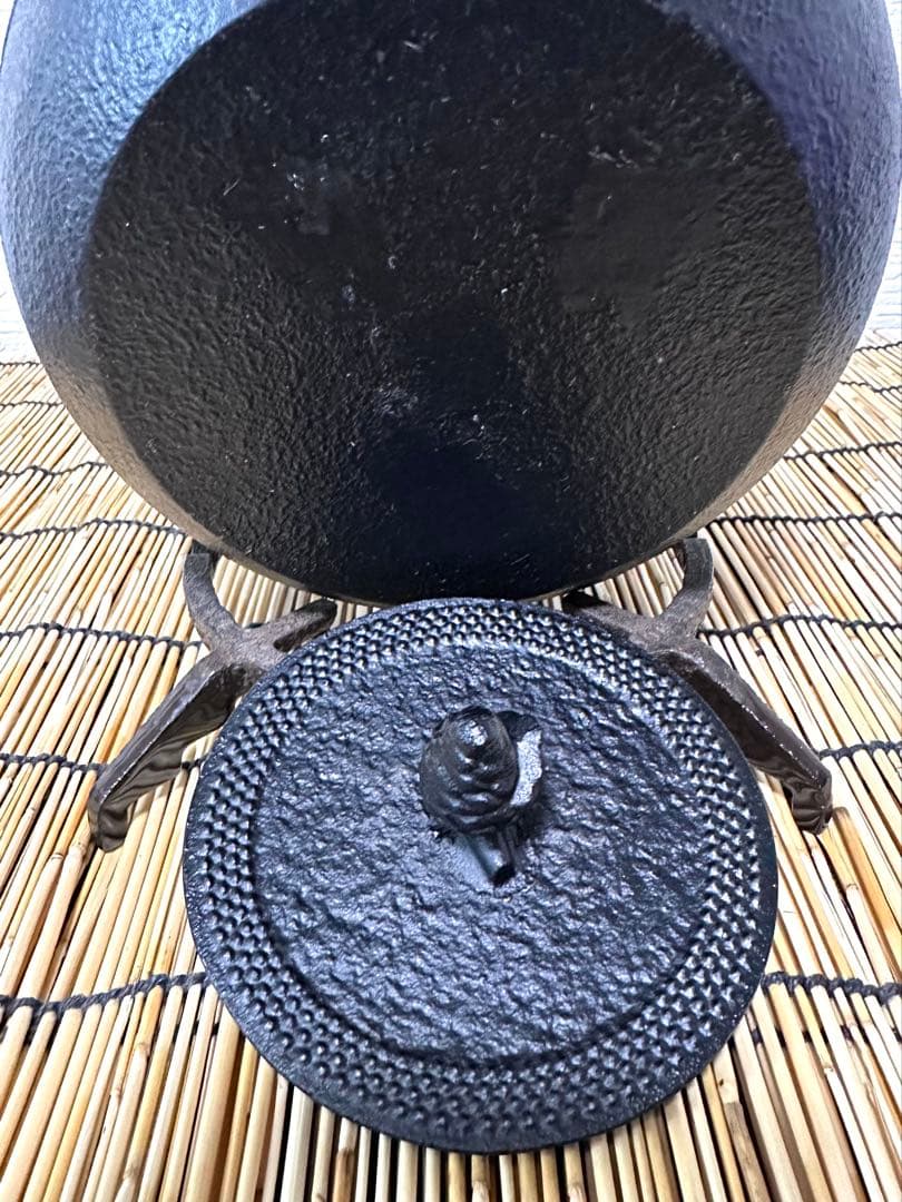 未使用品、供箱等付属品付 南部霞銘 南部池永造 20型筋目アラレ 南部