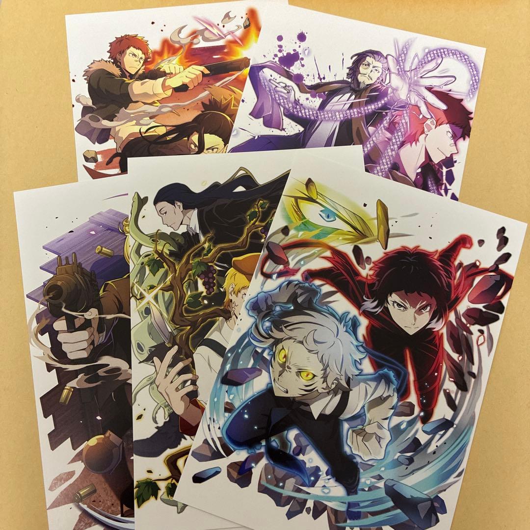 文豪ストレイドッグス ポストカードセット - メルカリ