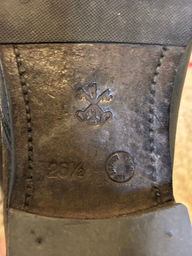 ARTS&SCIENCE アーツ＆サイエンス｜チェルシーブーツ 26ハーフ 黒