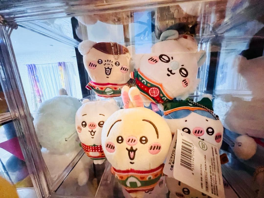 ちいかわ エニマイくじ 2024 D賞 ぬいぐるみキーホルダー コンプリート