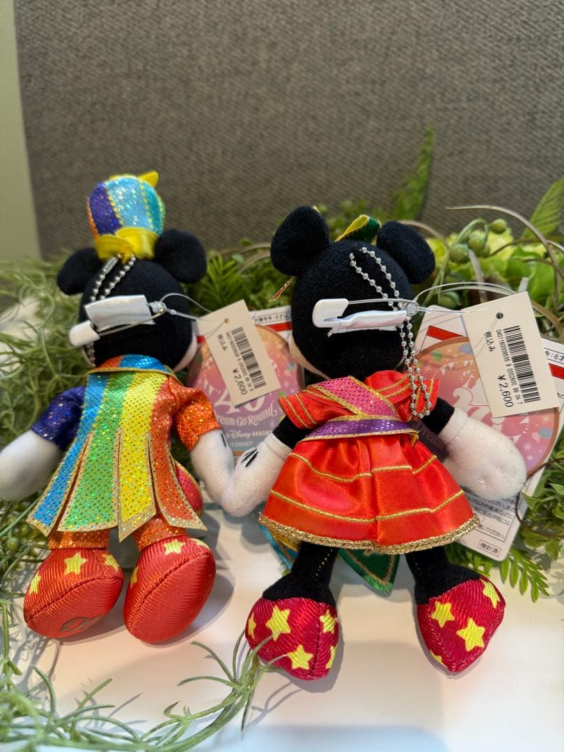 東京ディズニーリゾート40周年 ドリームゴーラウンド ぬいぐるみバッジ