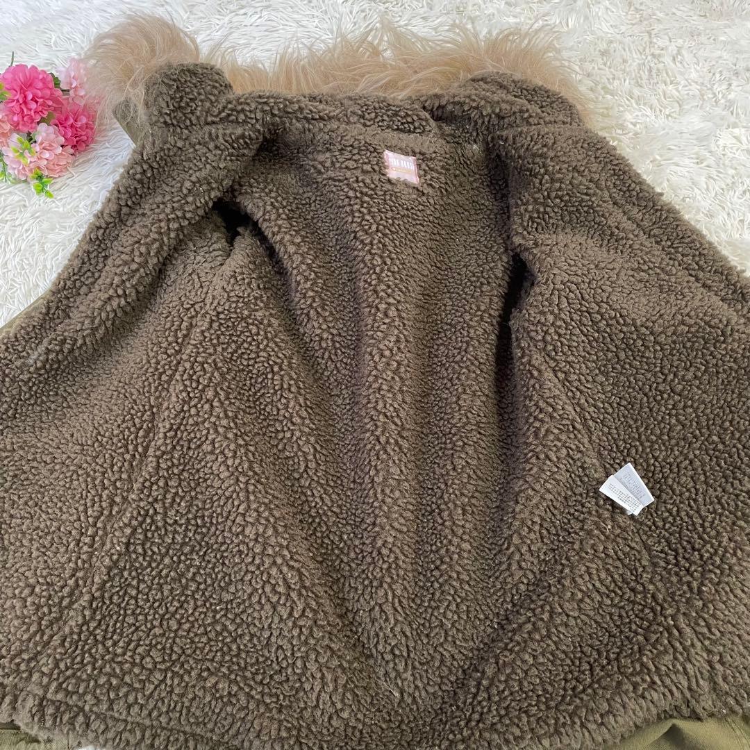 ✨美品✨ピンクハウスチェルシー ボア ファー付モッズコート 春秋冬