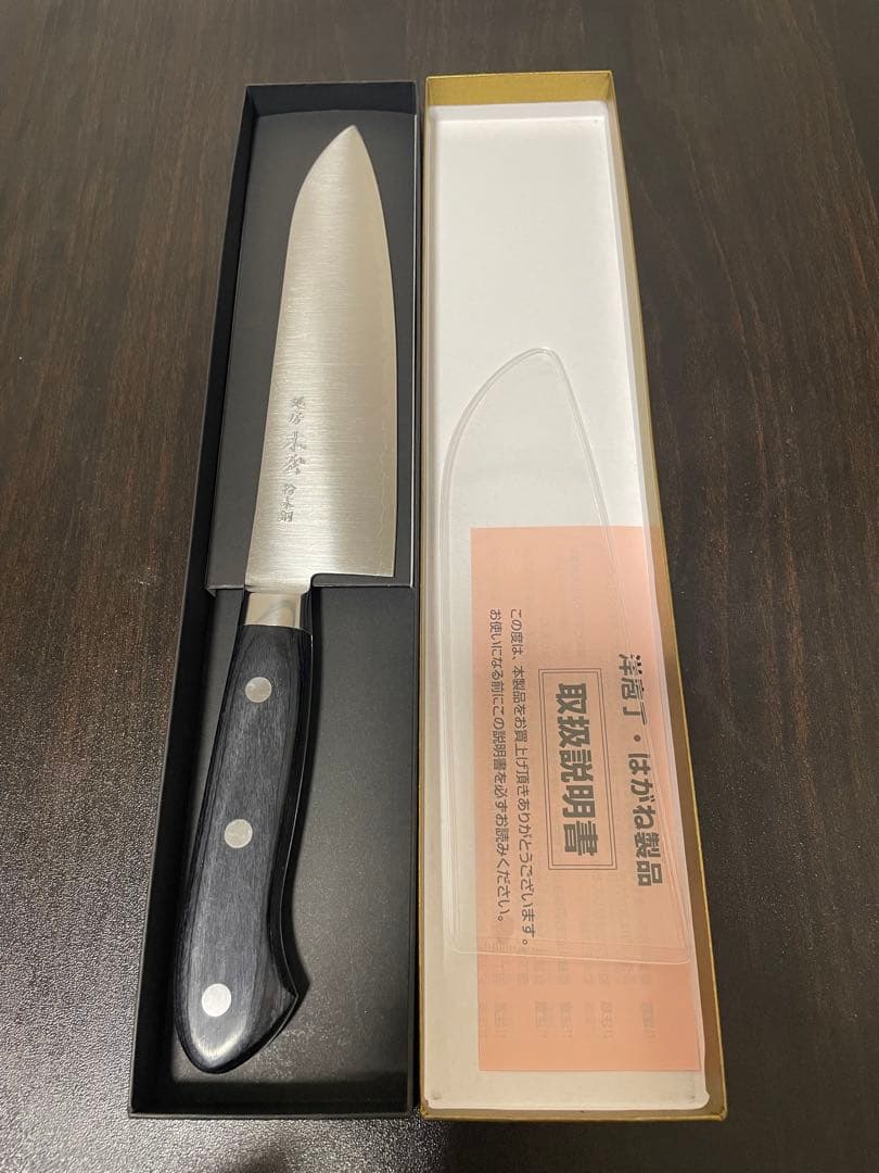 木屋　延房　粉末鋼SPG2　鎌型　180mm 木屋｜No.3シリーズ 鎌型 180mm 鍔付・炭素鋼 - パンと日用品の店