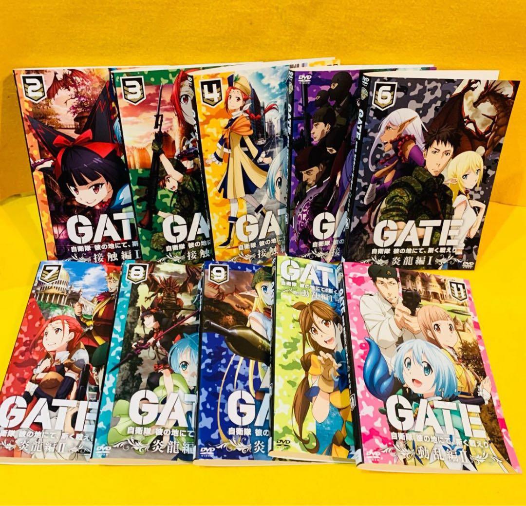 GATE ゲート 自衛隊 彼の地にて,斯く戦えり DVD 全12巻 全巻