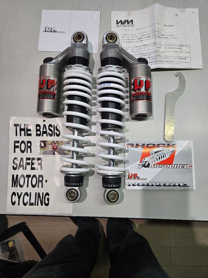 WPサスペンション ホワイトパワー v-max用 当時物 - メルカリ