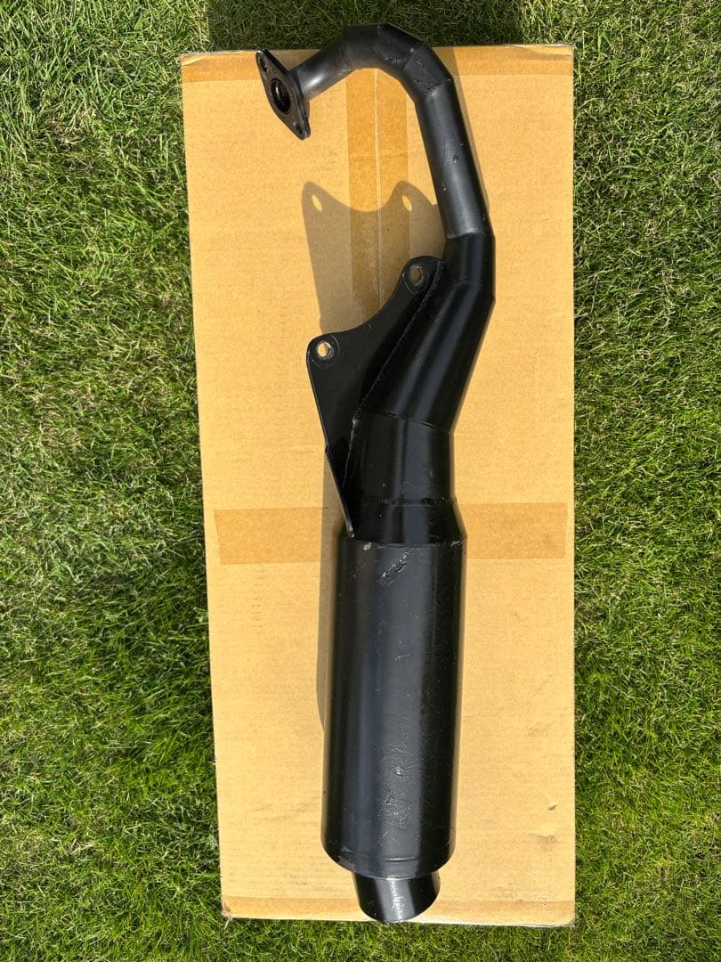 スズキZZ/レッツⅡスポーツマフラー rb-works製☆新品☆スズキZZ/レッツII用☆スポーツマフラー☆Ver.2