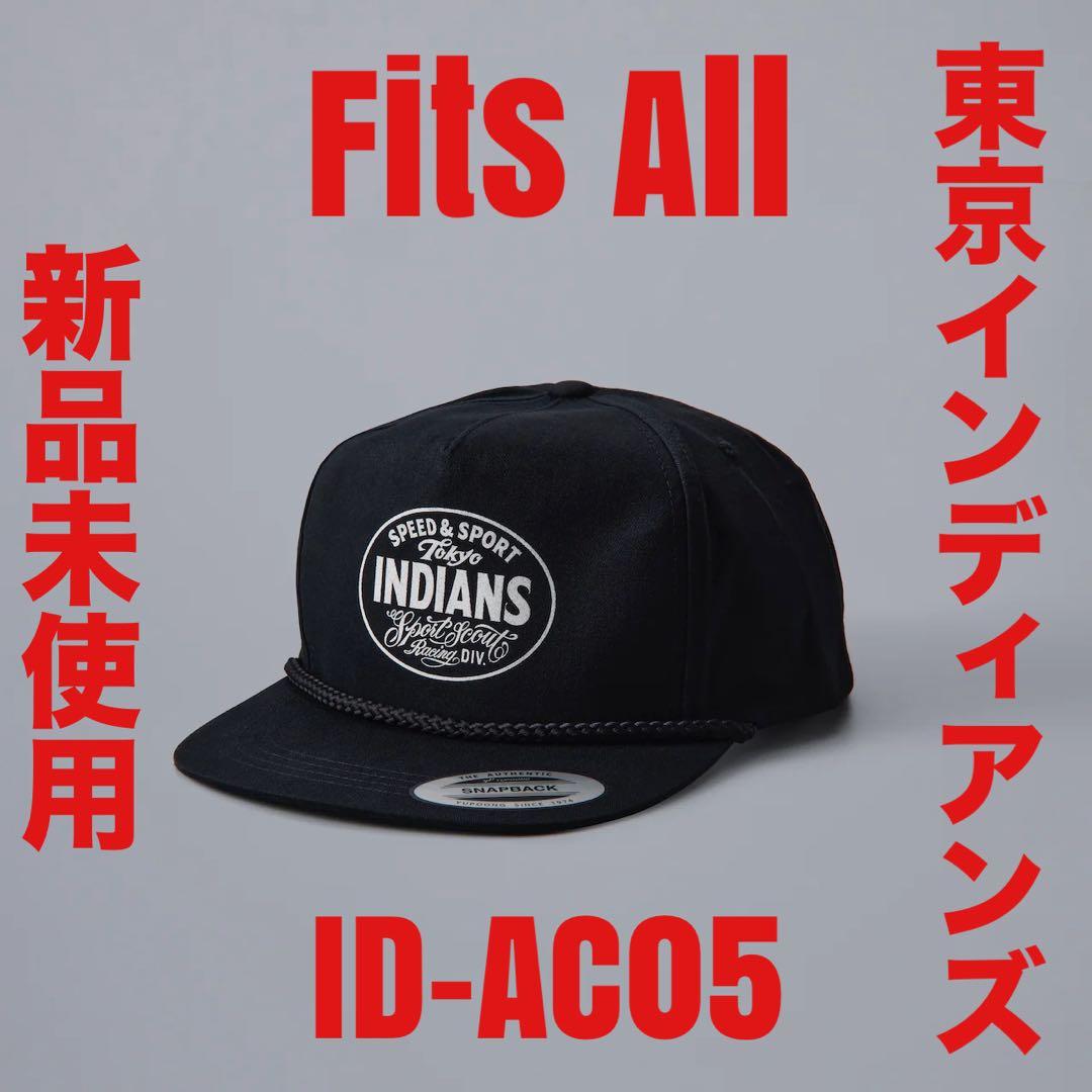 新品未使用】東京インディアンズ ロゴ キャップ cap ID-AC05