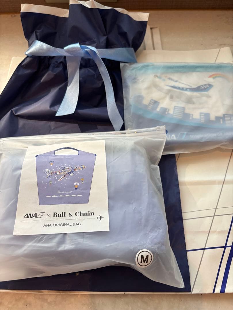 おまけ付き！新品・未開封Ball & Chain ANA国際線機内販売限定バック