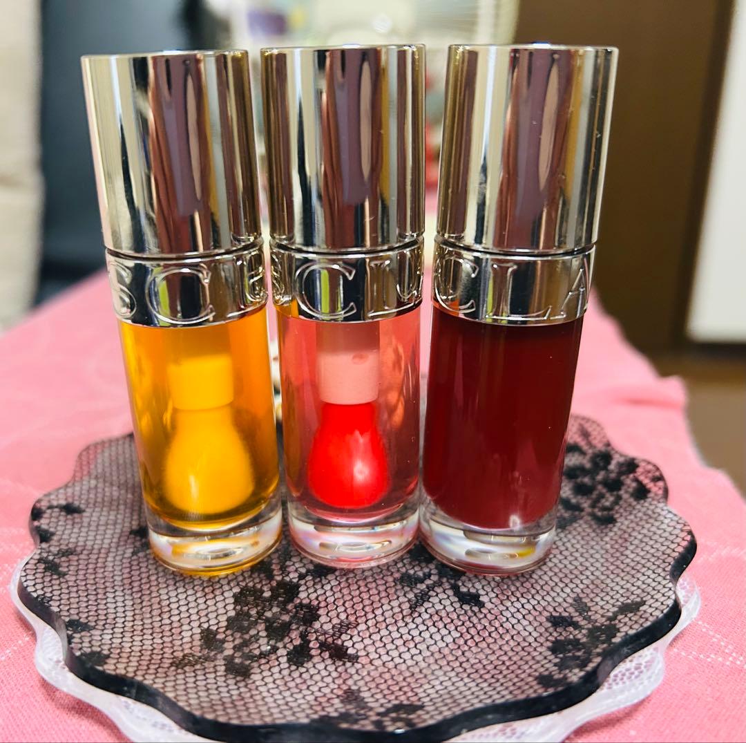 クラランス　リップコンフォート　01&03&04三本セット　CLARINS リップコンフォートオイル | CLARINS®