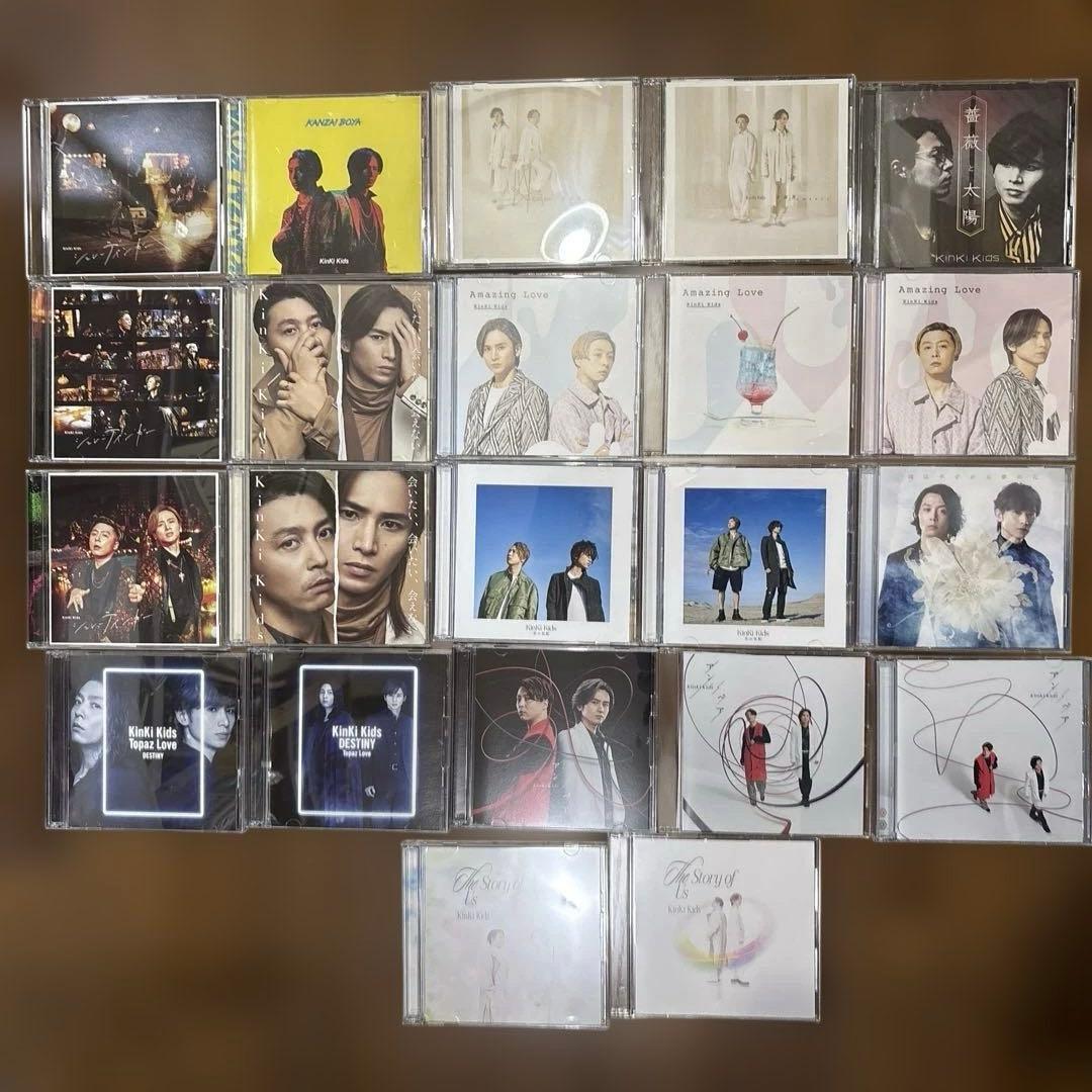 KinKiKids シングル CD 22種 まとめ売り - メルカリ