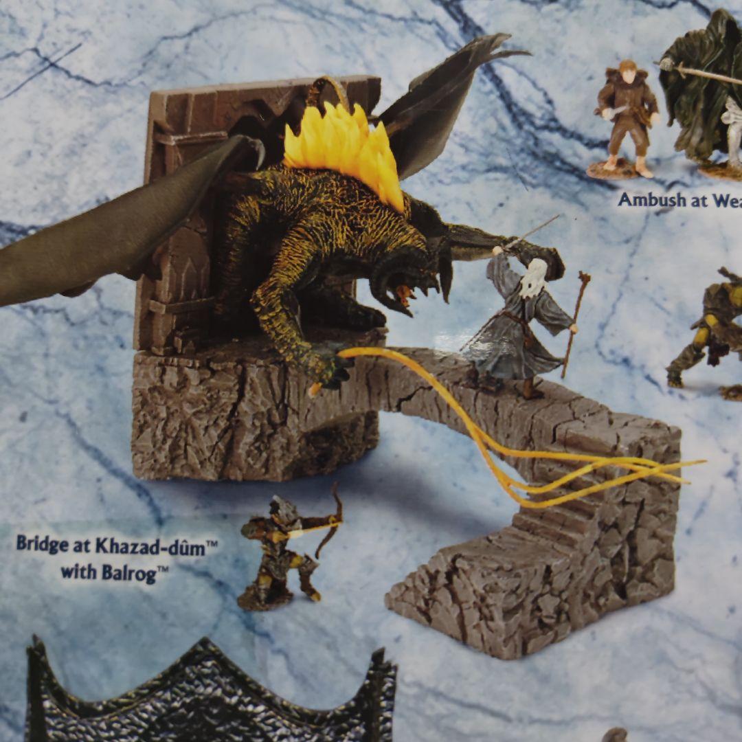 ロード・オブ・ザ・リング《 バルログとガンダルフの闘い 》大型フィギュア