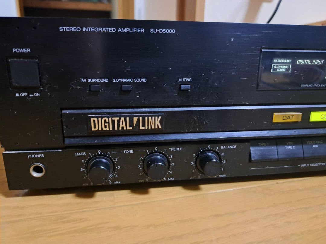 ☆Technics テクニクスSU-D5000 ステレオアンプ オーディオ機器 - メルカリ