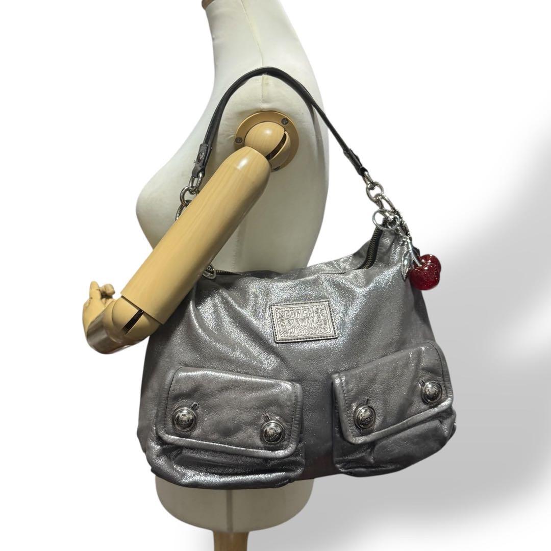 Y2K COACH POPPY Double pocket bag - メルカリ