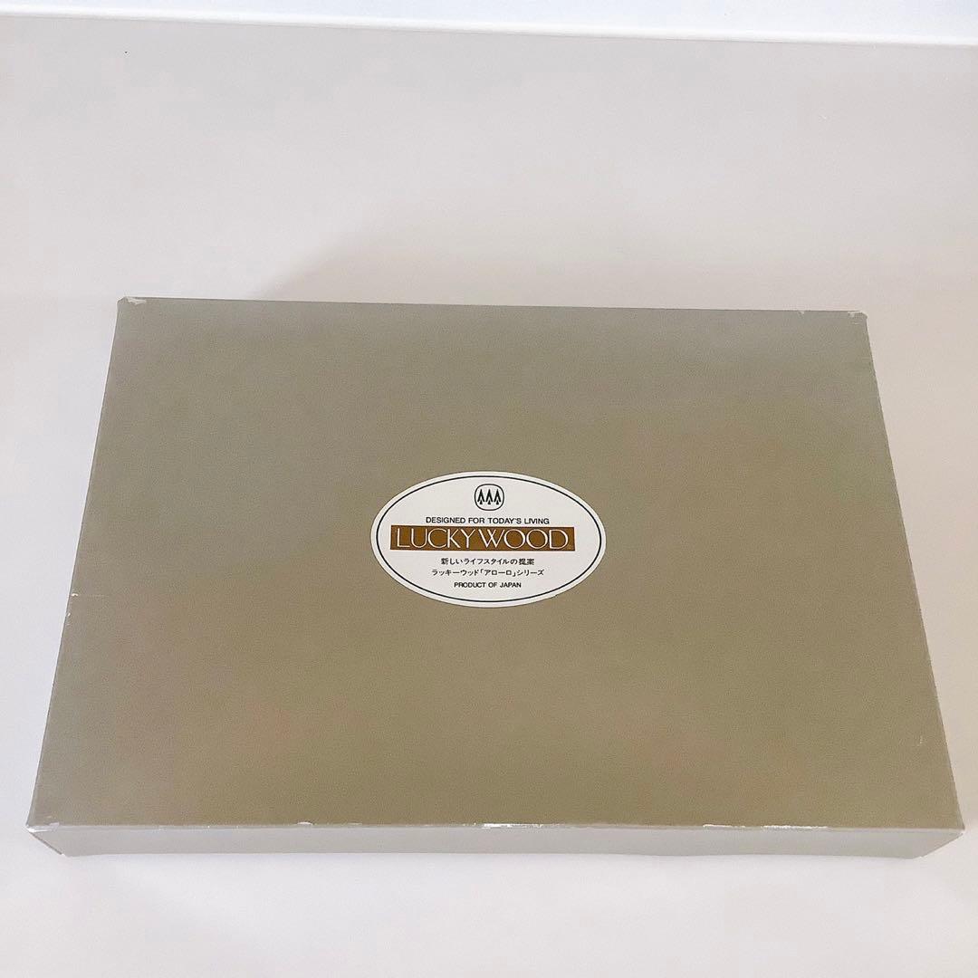 ラッキーウッド アローロ プレートスタンド ケーキスタンド (お皿付き