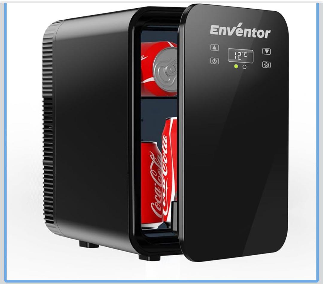 Enventor 冷温庫 ブラック Amazon | Enventor 冷温庫 15L 小型 保冷・保温用 冷蔵庫 極静音 LCD