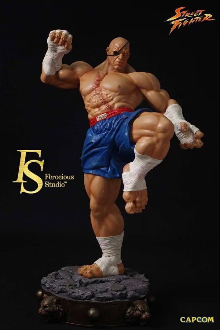 ストリートファイター FS サガット スタチュー フィギュア - メルカリ