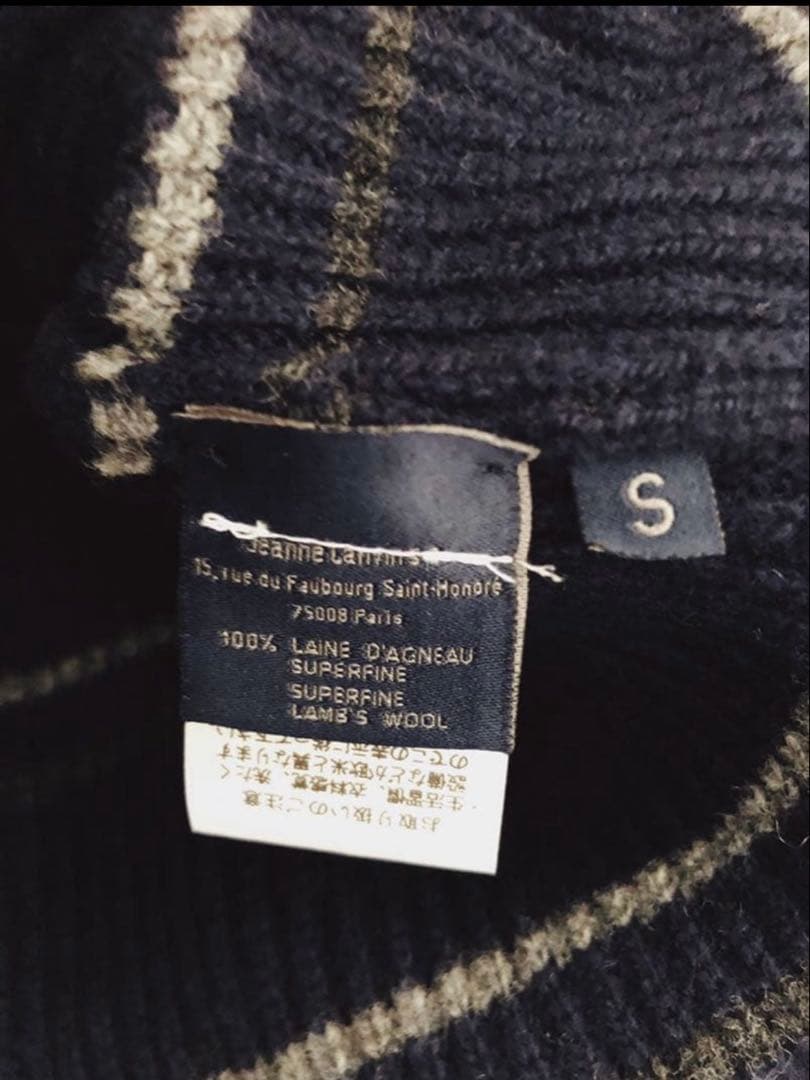 LANVIN Paris ニット ミドルゲージ S AW秋冬 - メルカリ