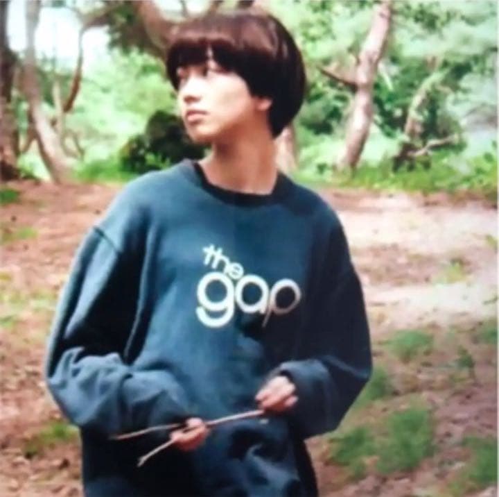 小松菜奈 着用 激レア old オールド gap ギャップ 染み込み スウェット