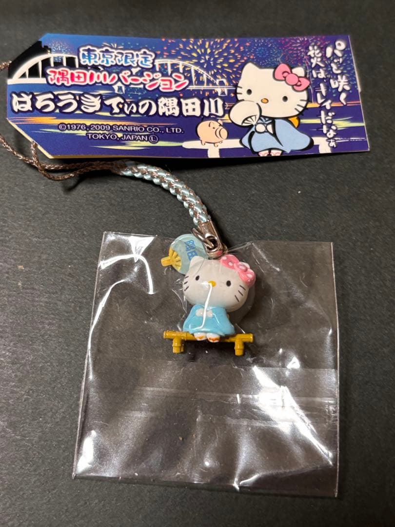 レア❣️未使用未開封❗️ご当地キティ東京 隅田川2009 希少 激レア 新品 ご当地 ハローキティ 東京 月島 お茶の水 ストラップ