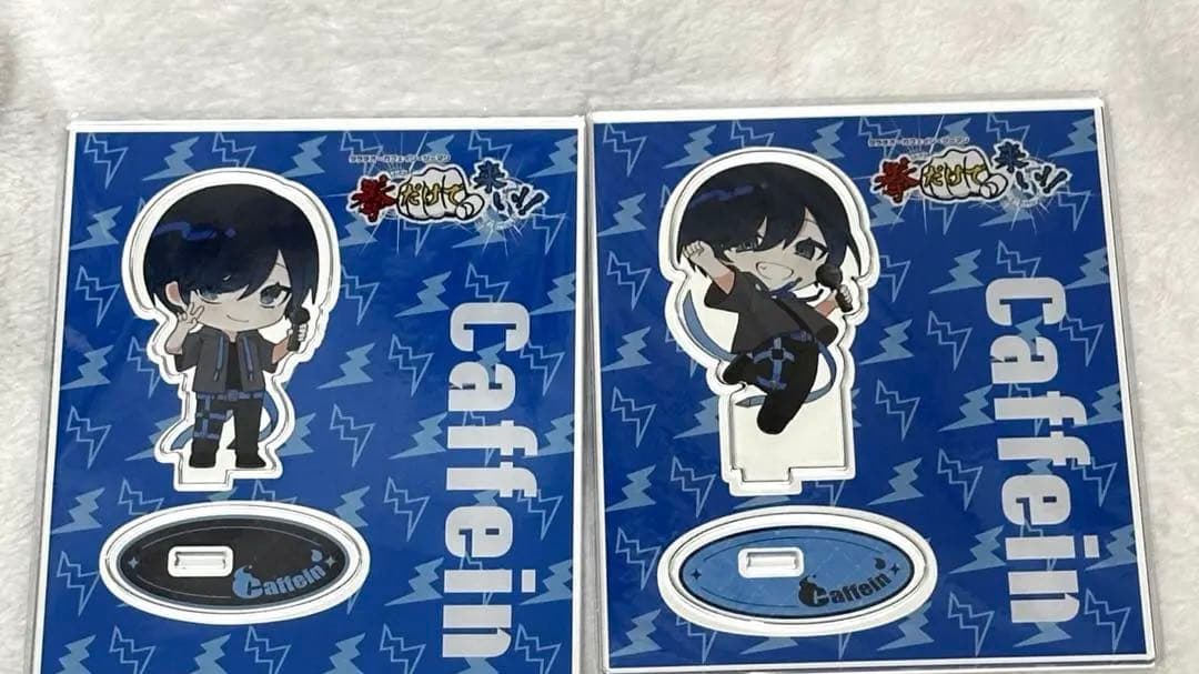 実況者　カフェインタラチオの拳だけで来い　アクスタ缶バッジキーホルダー 2026年最新】カフェイン 実況の人気アイテム - メルカリ