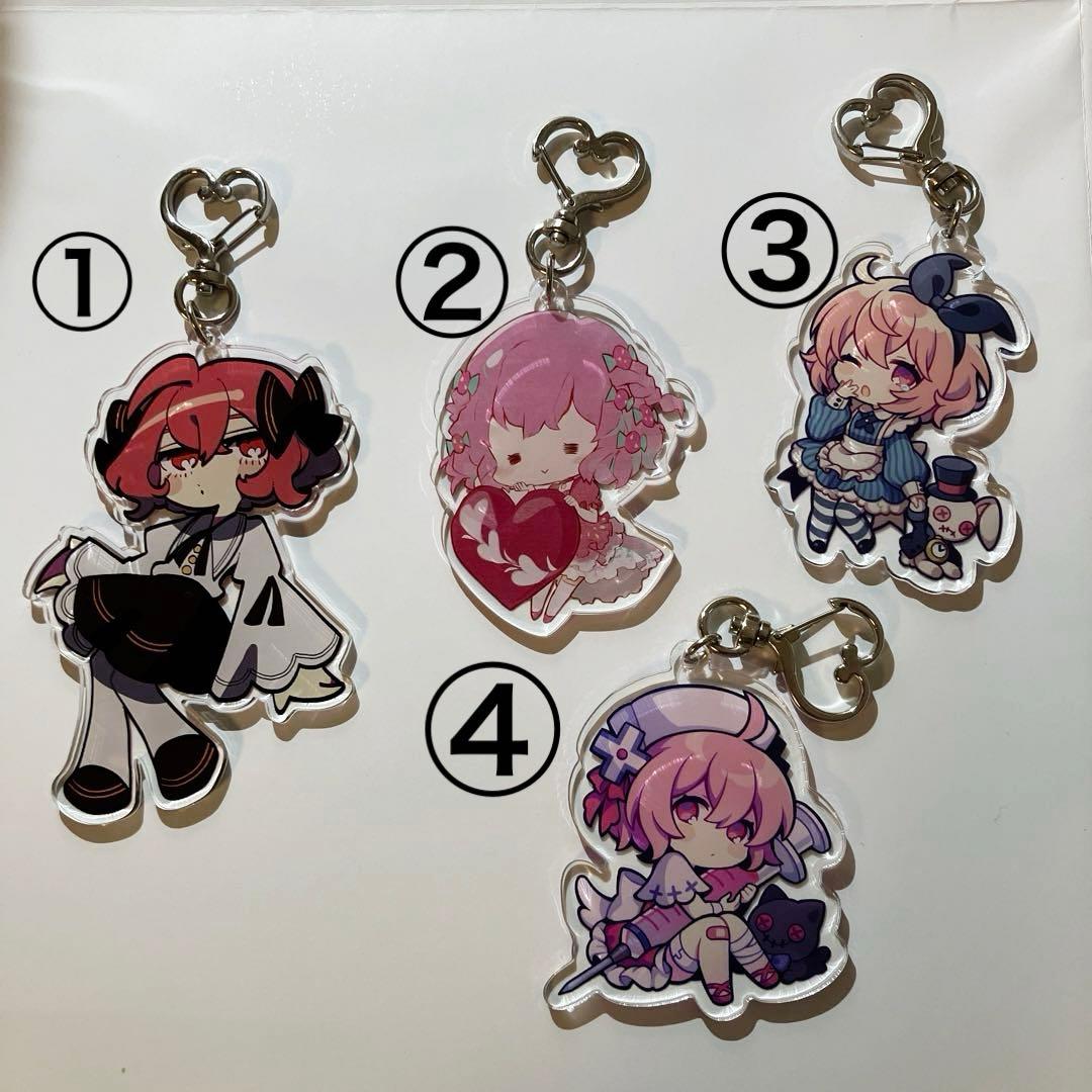 nqrse なるせ アクリルキーホルダー アクキー - メルカリ