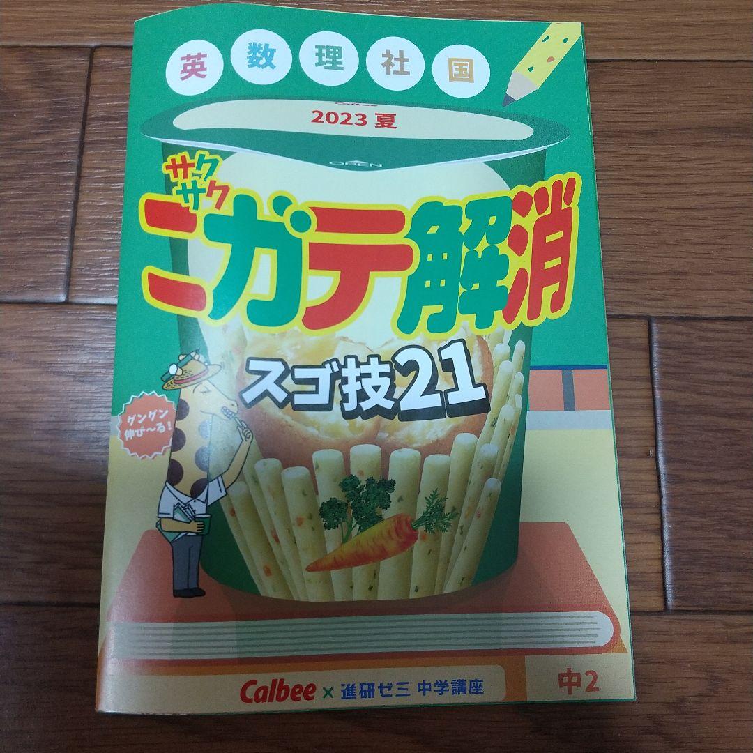 進研ゼミ】中学講座2年生 2023年度版 愛知県 新品未使用 - メルカリ