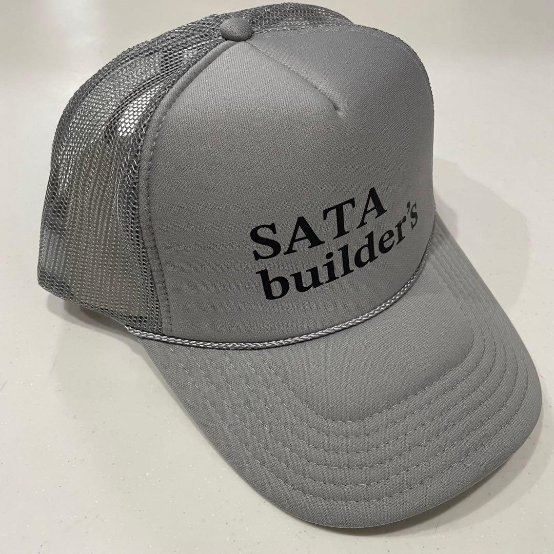サイン入り】佐田ビルダーズキャップ グレー メッシュ【新品未使用】