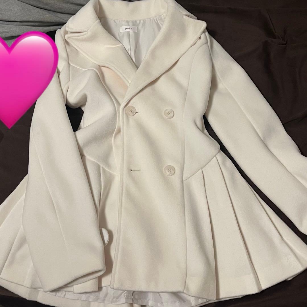 Darich プリンセスラインジャケットコート アイボリー - メルカリ