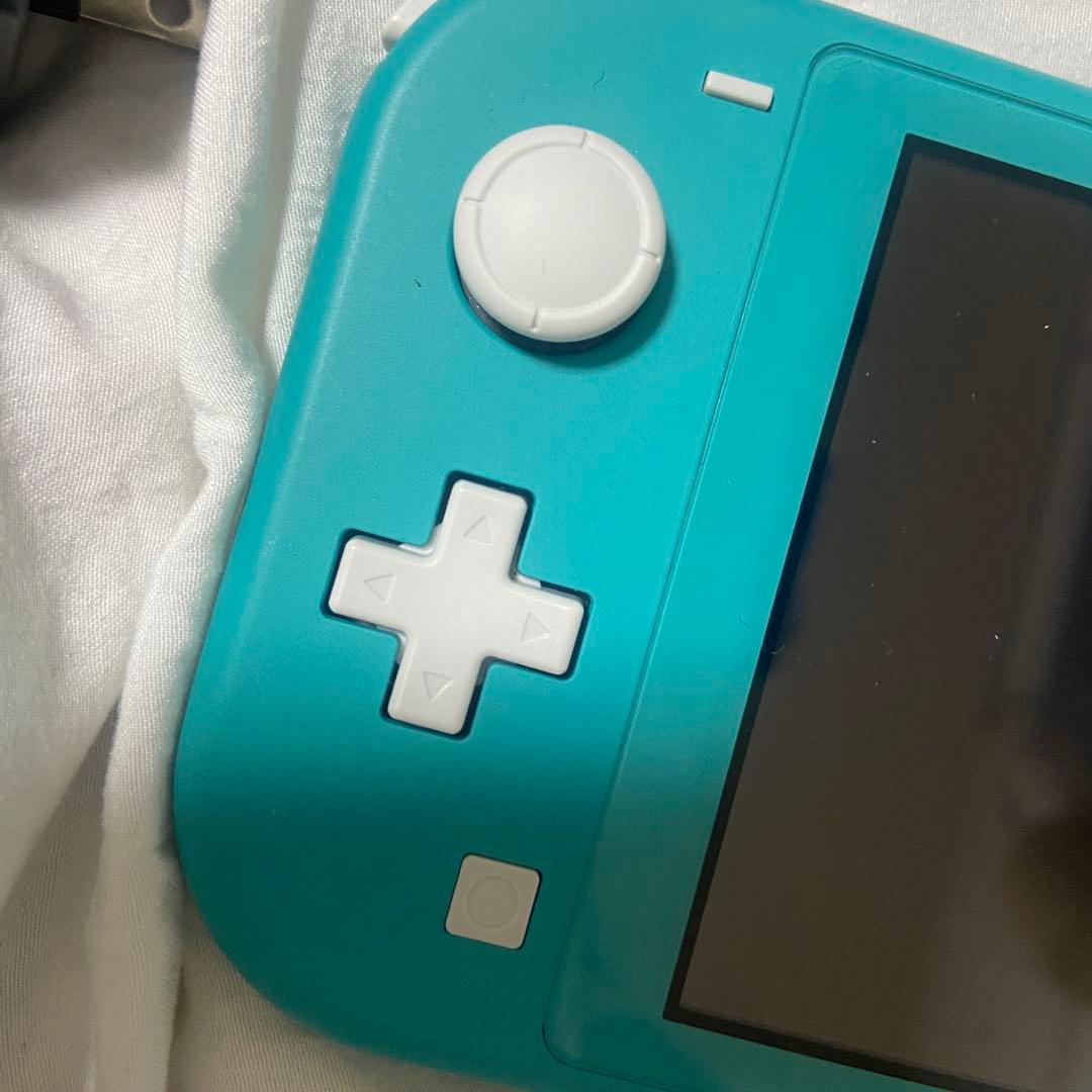 Nintendo Switch Lite ターコイズ 本体 付属品あり - メルカリ
