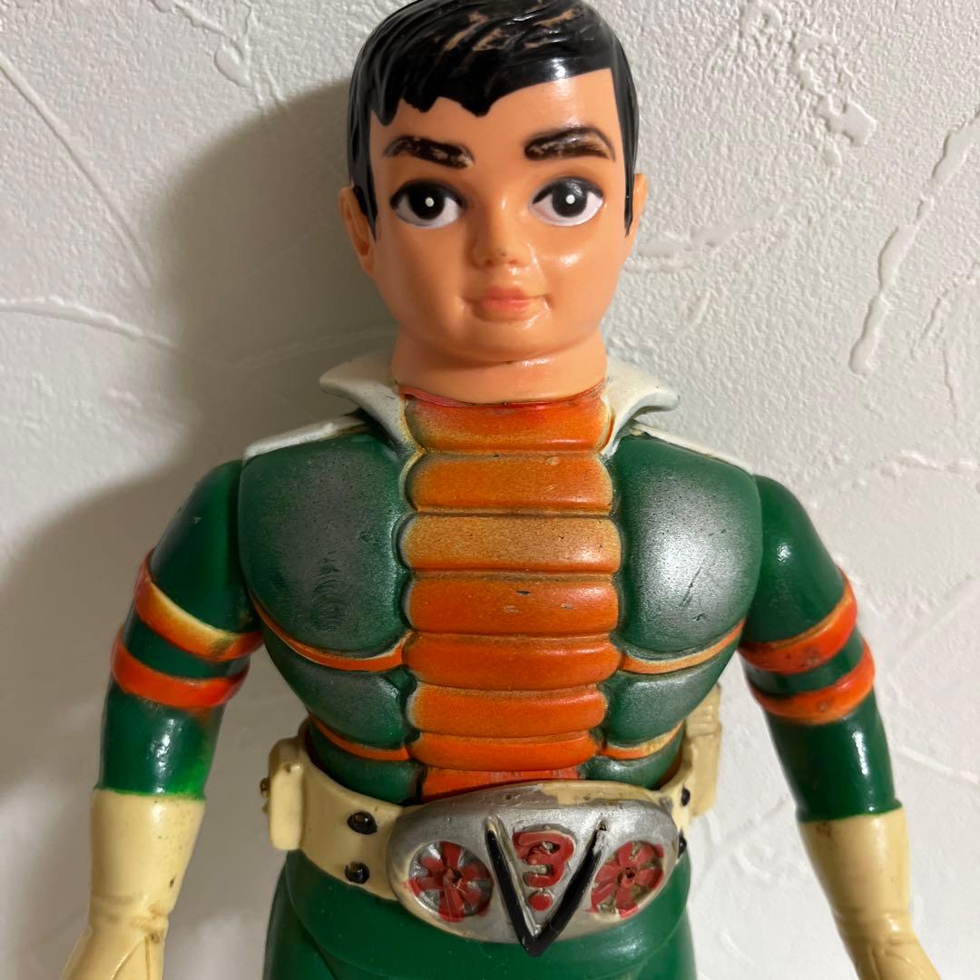 ⚠️当時物・レア 仮面ライダーV3 スタンダードサイズ 旧バンダイ 面