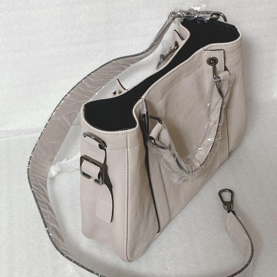 ☆kinaco様☆ロンシャン レザーショルダーバッグ argile アイボリー