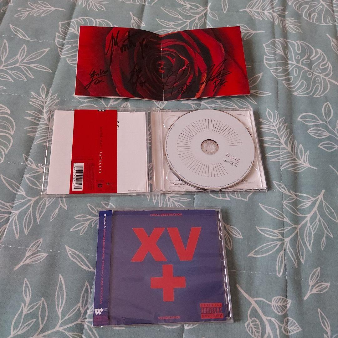 coldrain サイン入りCDとシリアルナンバー入りCD HER NAME IN BLOOD直筆サインCD・coldrain再録 - メルカリ