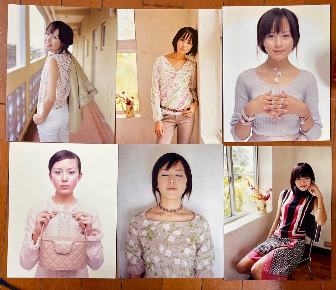 ⭐︎比嘉愛未 デビュー前 KeyRey 0号 6つ切りプリント 12枚 ネガ2枚