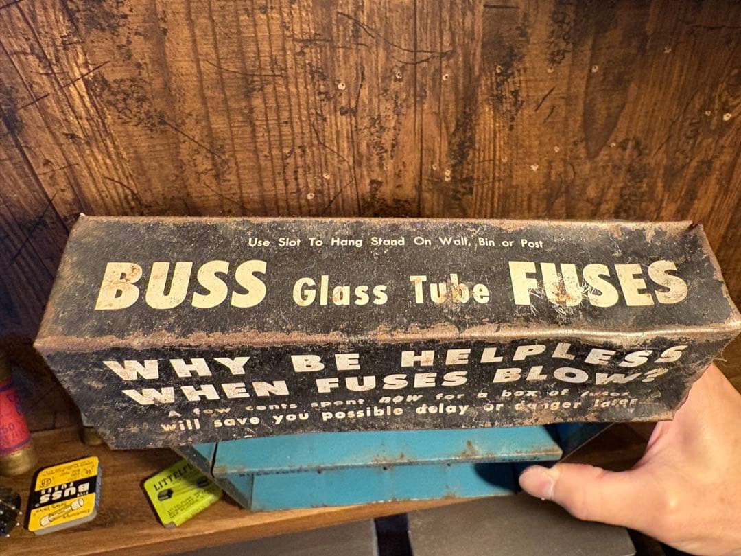 希少！アンティーク ディスプレイ スタンド & ヴィンテージヒューズセット