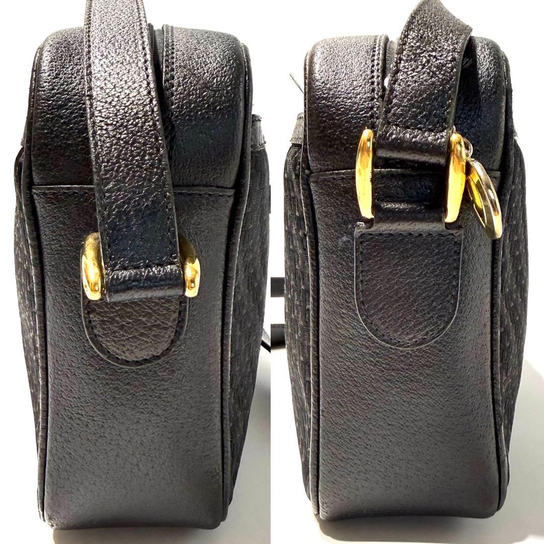 GUCCI グッチ ショルダーバッグ GG インターロッキング レザー