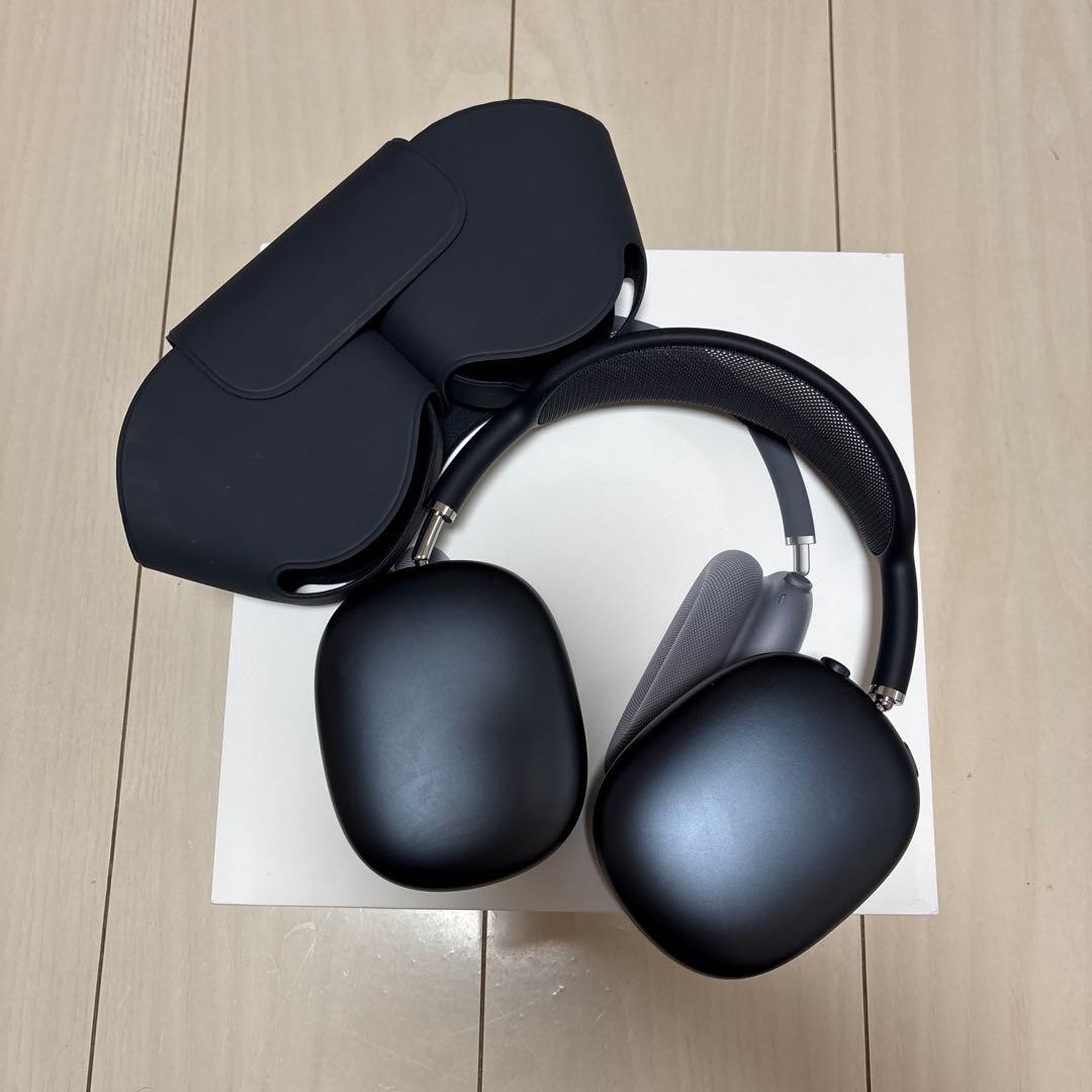 AirPods Max 本体 ミッドナイトブラック 保証有 - メルカリ