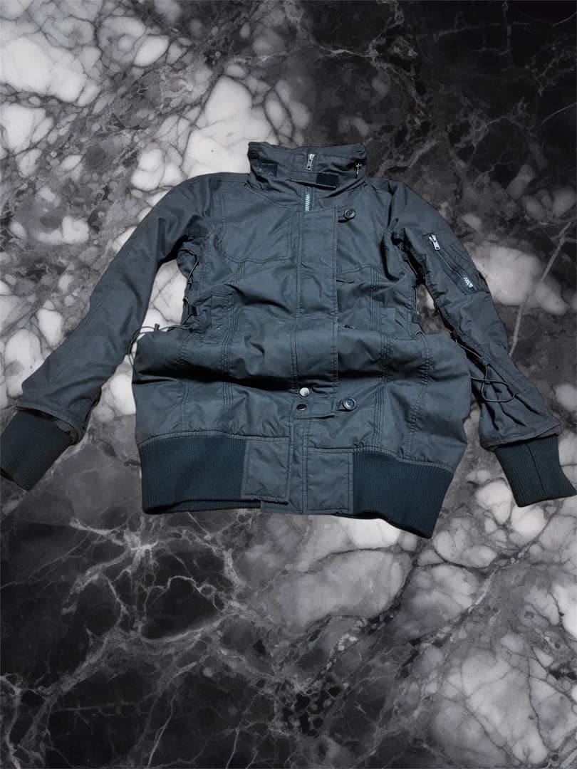 00's archive ギミック ミリタリージャケット グランジ y2k - メルカリ