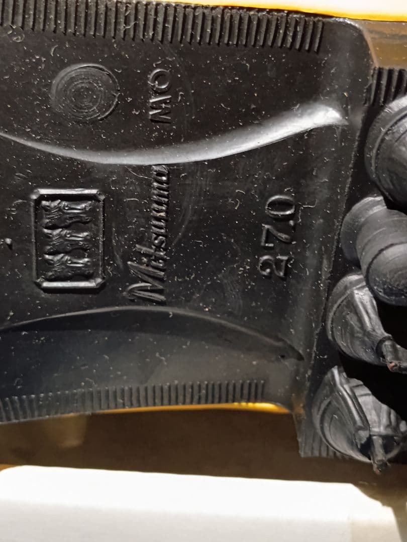 ミツウマ 岩礁55NS 27.0cm スパイク 長靴