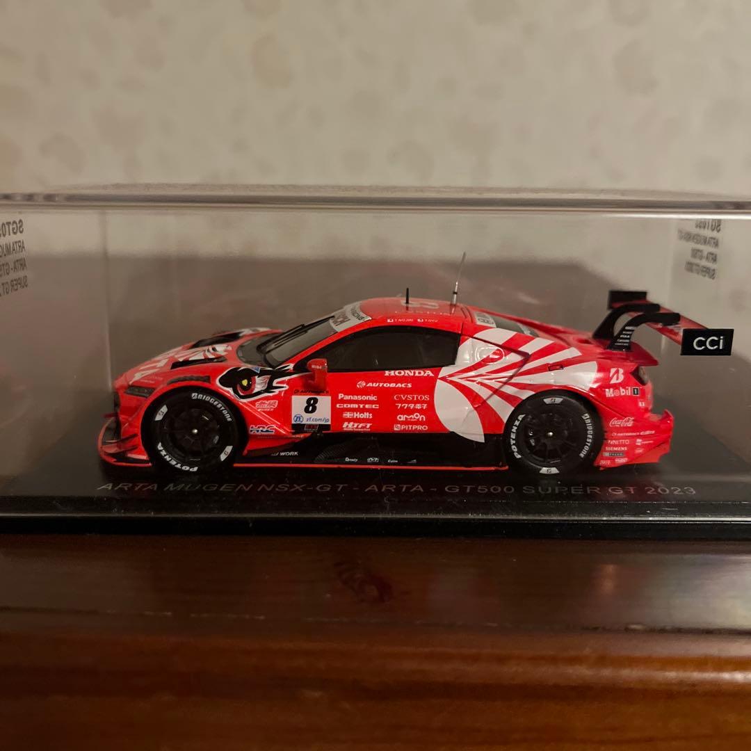 ミニカー ARTA MUGEN NSX-GT 2023 MINI GT 1/64 Honda NSX-GT Type S GT500 SUPER GTシリーズ 2023 #16