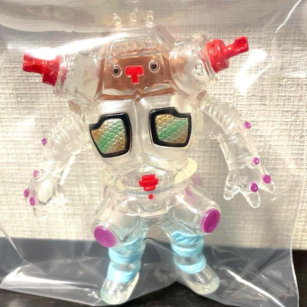 宇宙ロボット キングジョー クリア成型 MAXTOY ウルトラセブン ソフビ