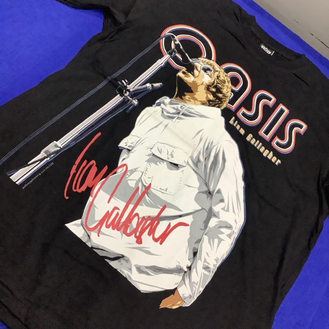 バンドTシャツ XLサイズ OASIS オアシス リアムギャラガー SR13C1