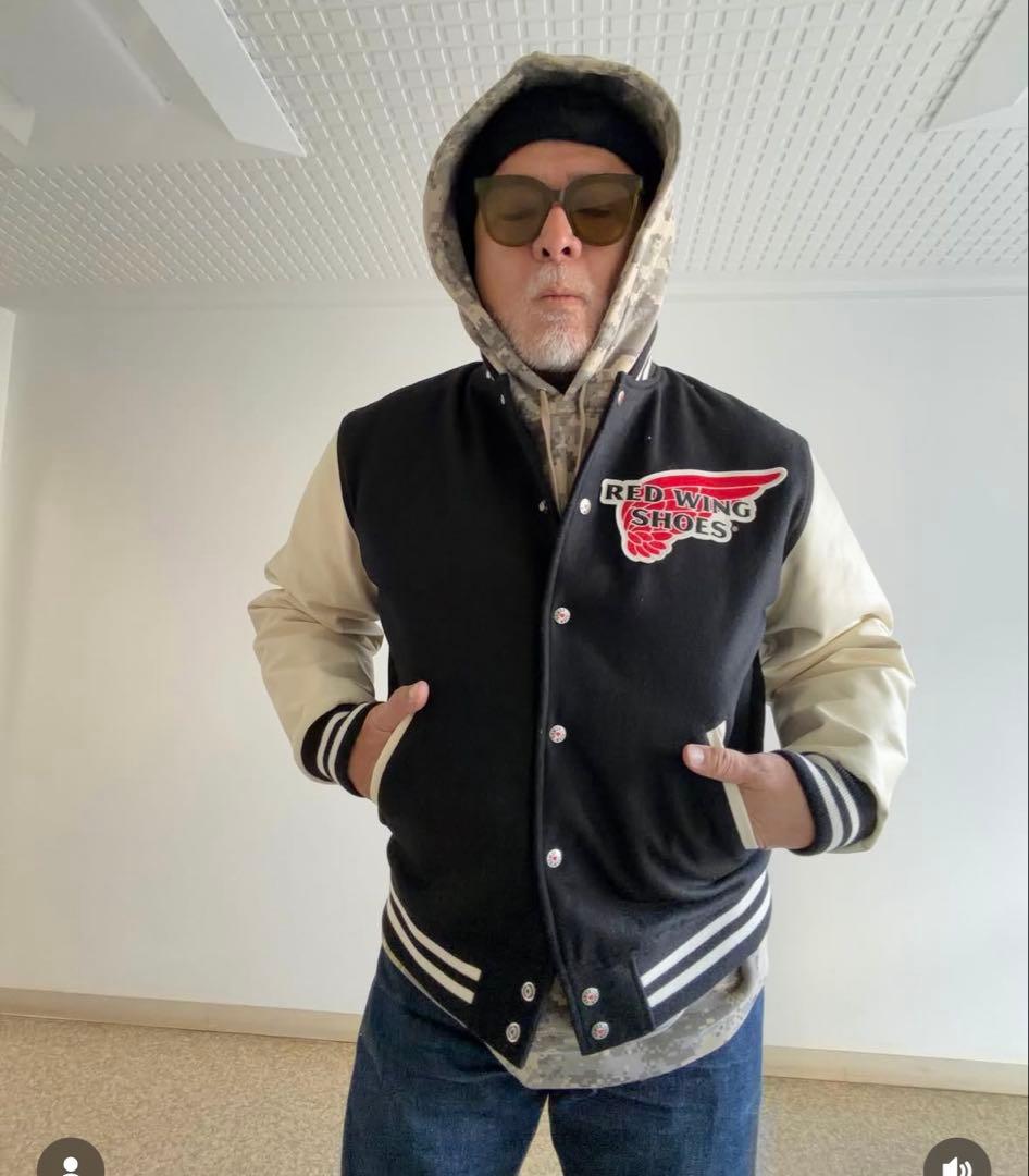 HUMAN MADE x RED WING VARSITY JACKET M - メルカリ