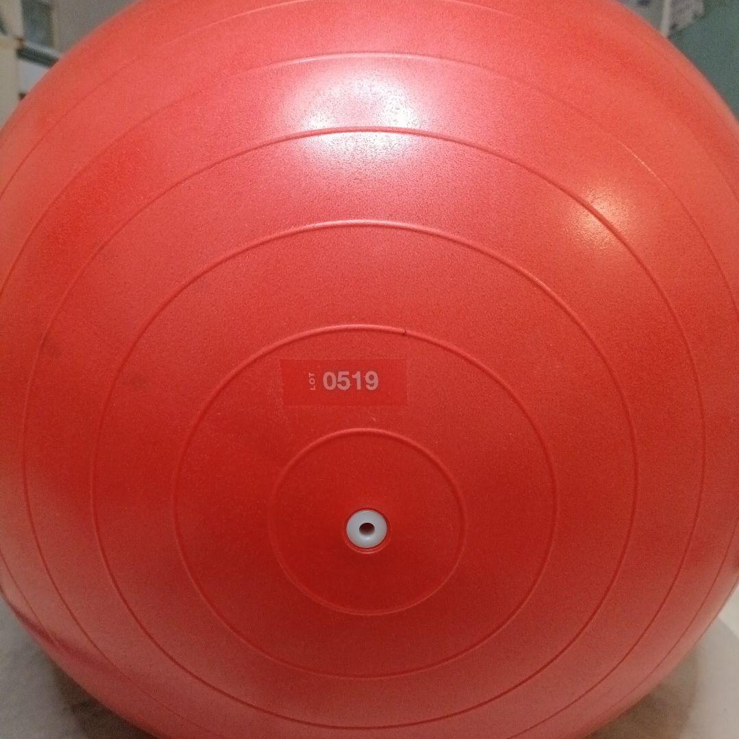 GYMNIC バランスボール 55cm 赤 - メルカリ