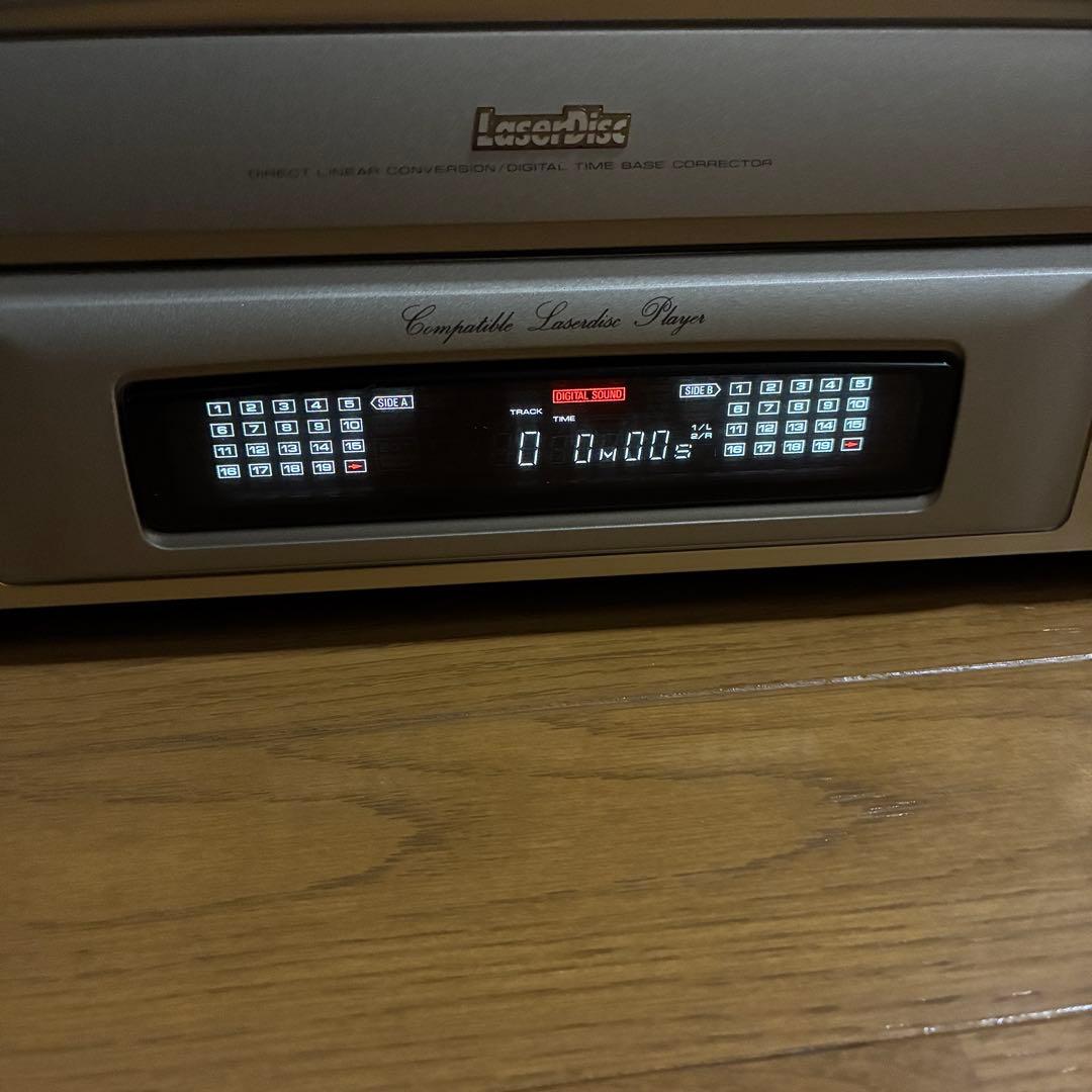 パイオニア レーザーディスクプレーヤー CD対応 CLD-737動作品